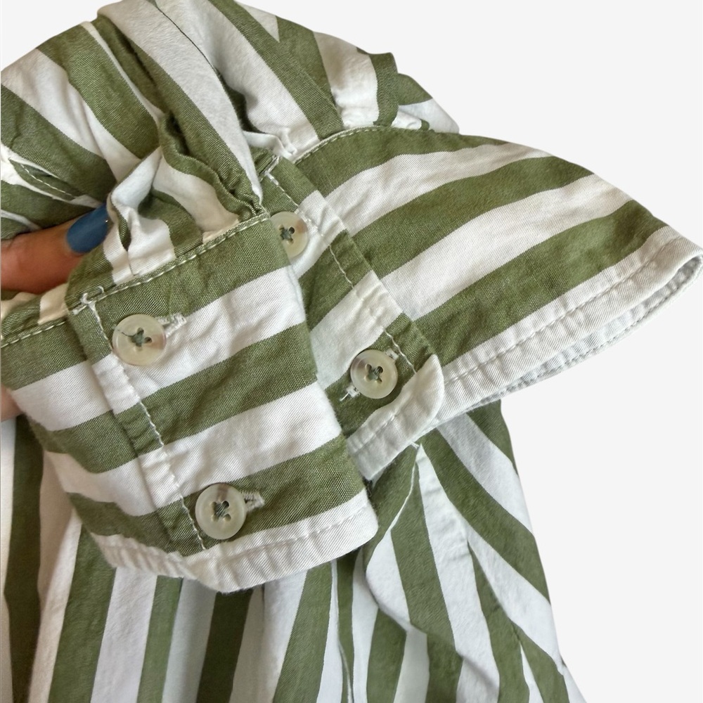 Pilcro Anthropologie Bailey Boyfriend Batwing Buttondown Blouse Size XS - Picture 7 of 10